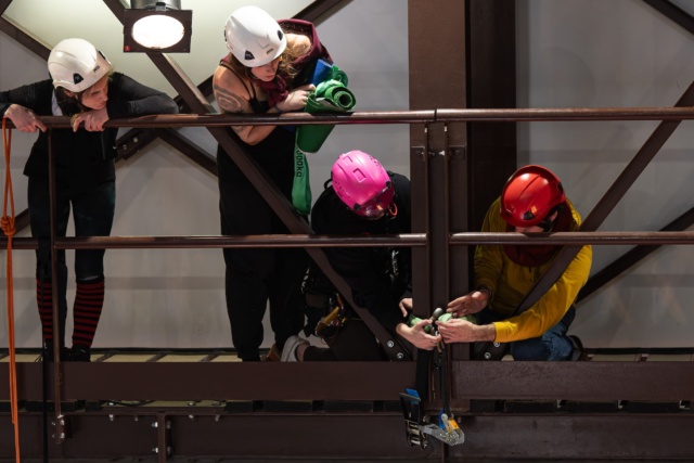 stage sécurité et accroches - technicien de cirque